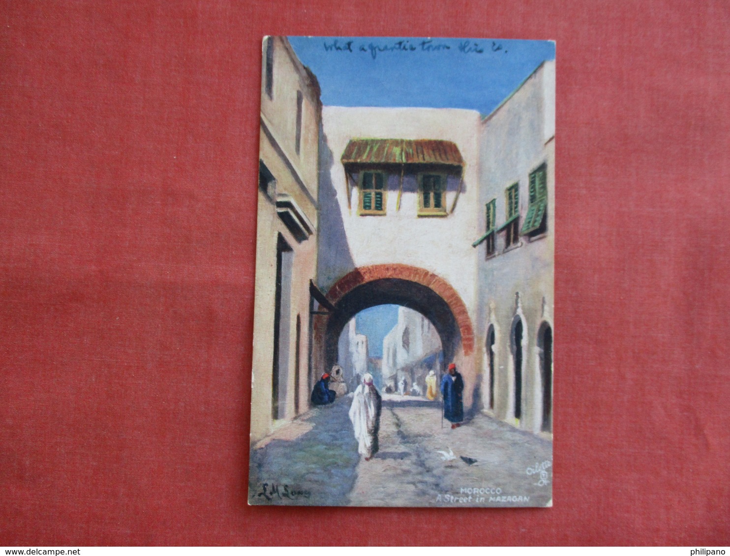 Tuck Series-- Life In Morocco --- Street In Mazagan   Ref 3118 - Other & Unclassified