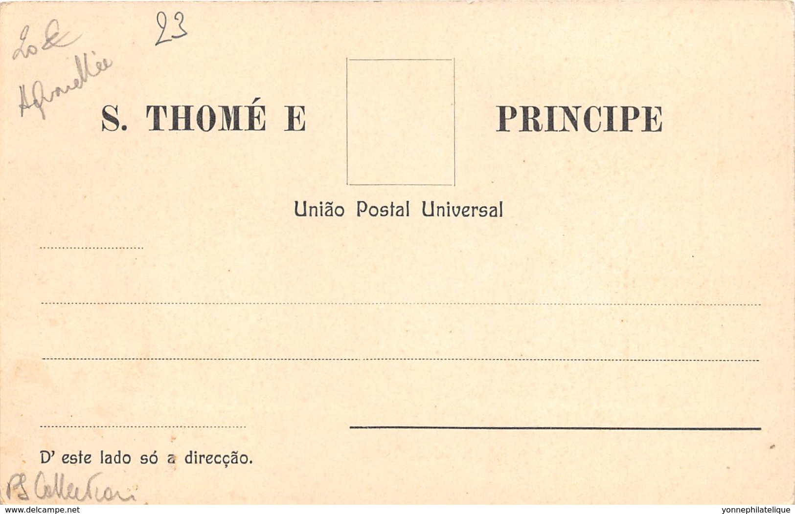 Sao Tome Et Principe / 23 - Ponte Da Rua Dos Rosas E Parte Da Sé - Belle Oblitération - Sao Tome Et Principe