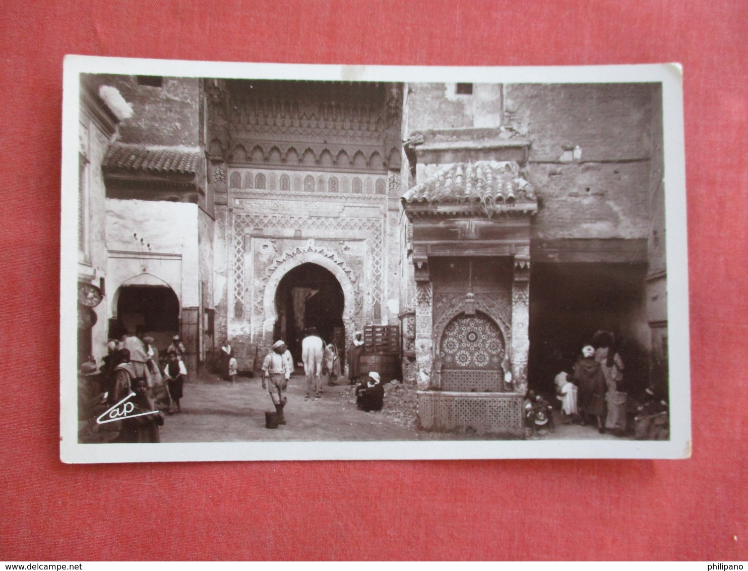 RPPC  Morocco > Fez La Fontaine Nejjarine        Ref 3118 - Fez