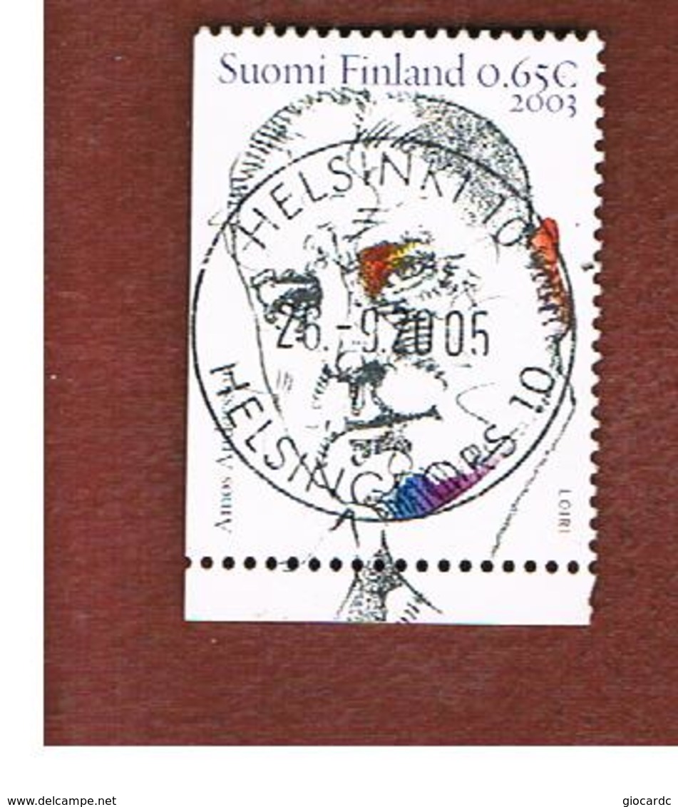 FINLANDIA (FINLAND) -  SG   1721  -    2003 AMOS ANDERSON      -       USED ° - Usati