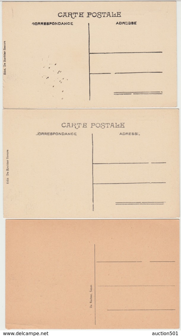 28397g USINES KULMANN - BOULEVARD - GROENSTRAAT - ALUMINIUMFABRIEK - NAPHTE FABRIEK - PONT - BRUG - Selzaete - 9 Cartes - Zelzate