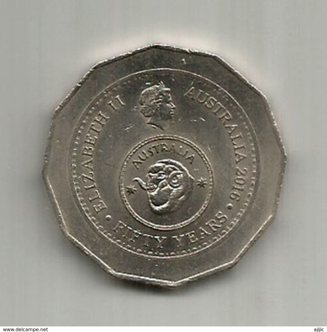 Australia 50th Anniversary Of Decimal Currency   50 Cents Australia  2016 - 50 Cents