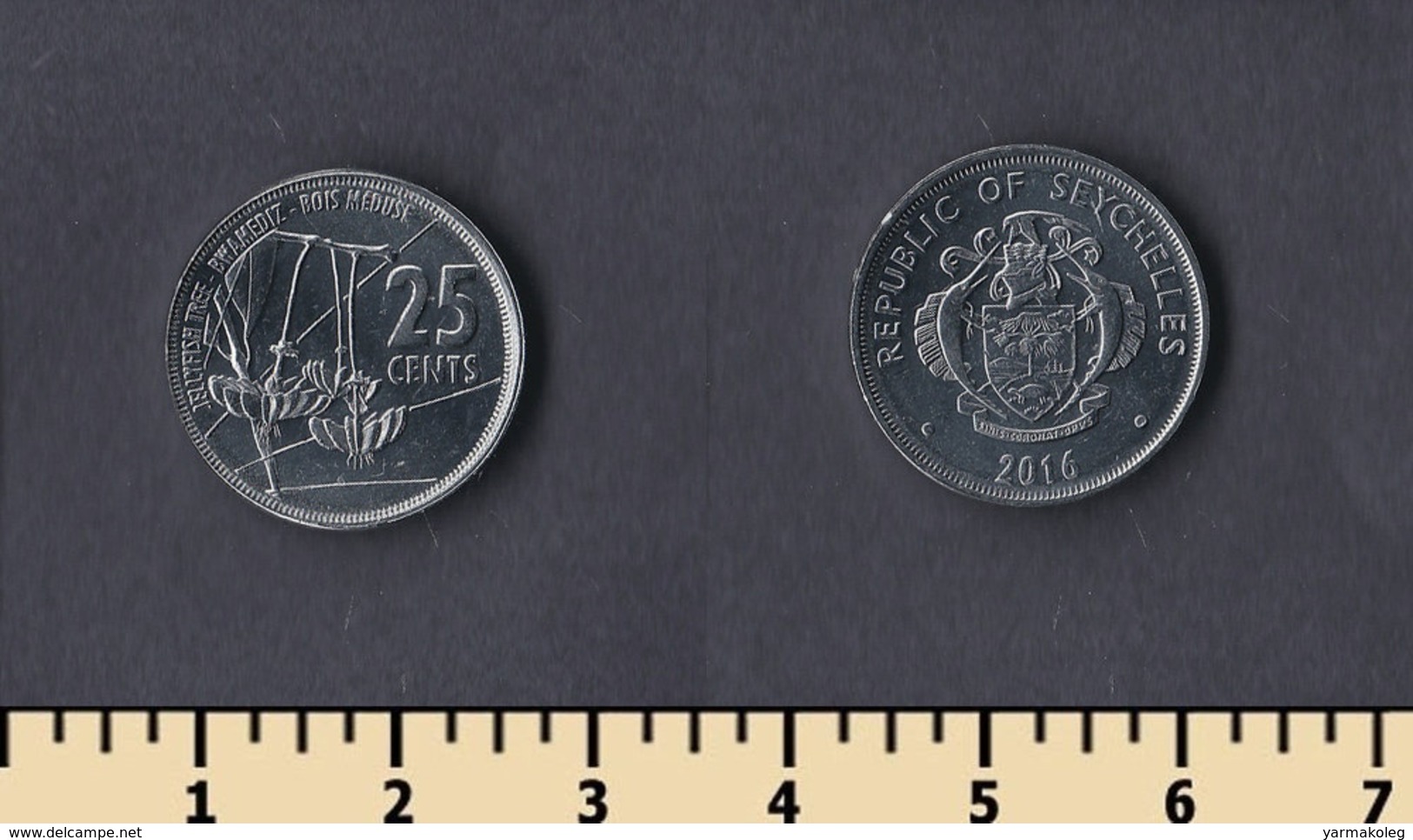 Seychelles 25 Cents 2016 - Seychelles