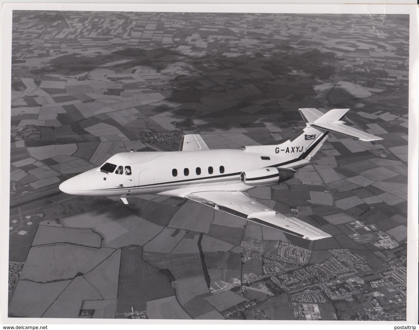 125 Twin Jet   HAWKER SIDDELEY   26  * 20 CM Aviation, AIRPLAIN, AVION AIRCRAFT - Aviación