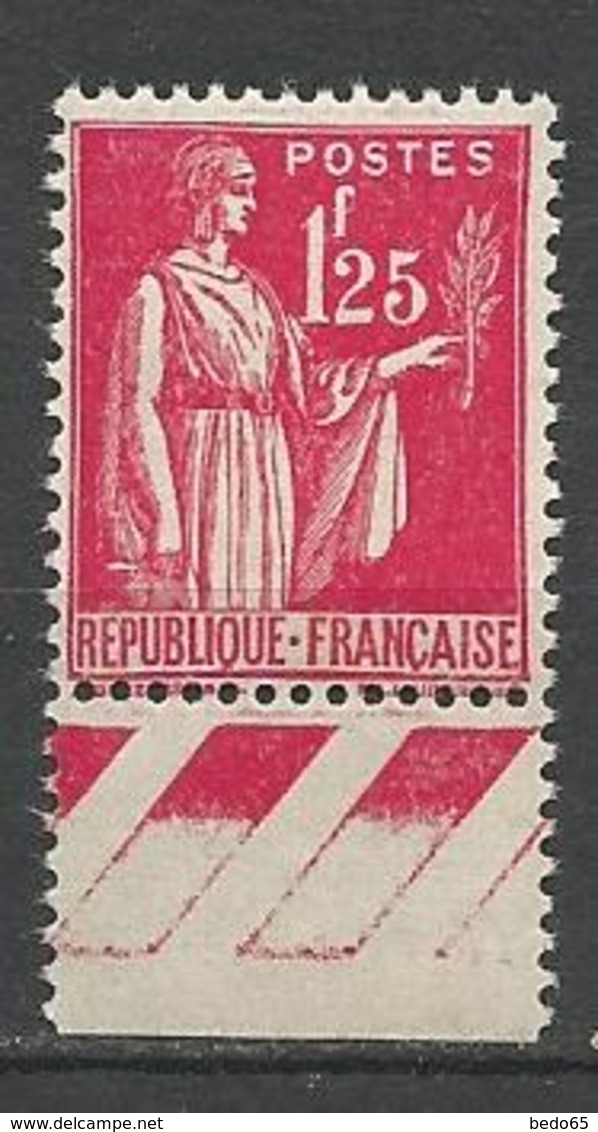 TYPE PAIX N° 370 Gom D'origine NEUF** LUXE SANS CHARNIERE / MNH - 1932-39 Paix