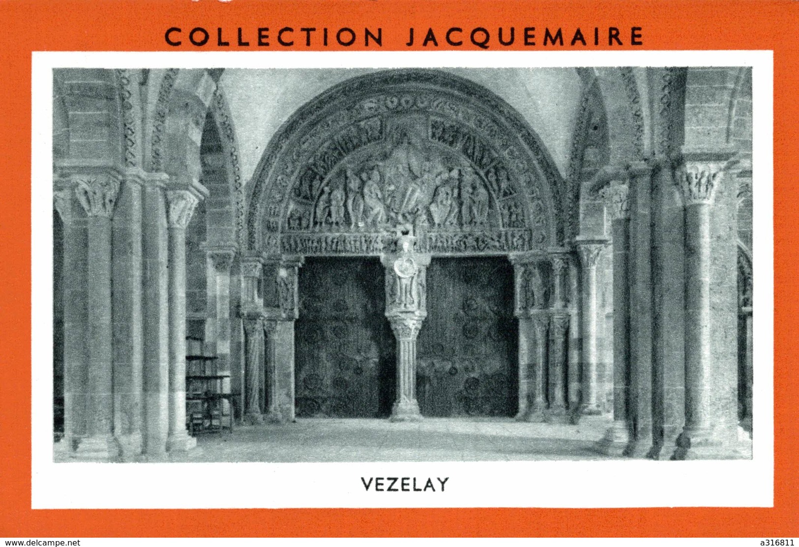 COLLECTION JACQUEMAIRE  VEZELAY - Sammelbilderalben & Katalogue