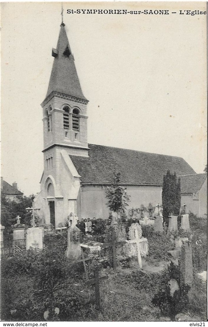 SAINT SYMPHORIEN SUR SAONE L' Eglise - Autres & Non Classés