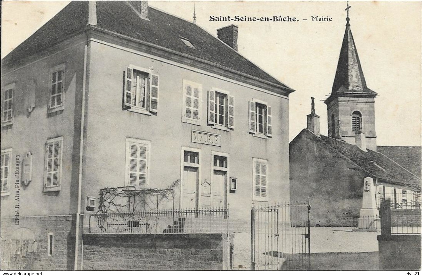 SAINT SEINE EN BACHE Mairie - Autres & Non Classés