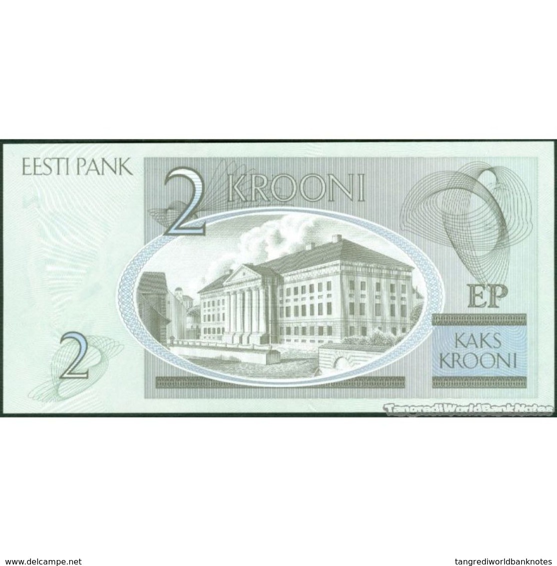 TWN - ESTONIA 85b - 2 Krooni 2007 Prefix CH UNC - Estonia