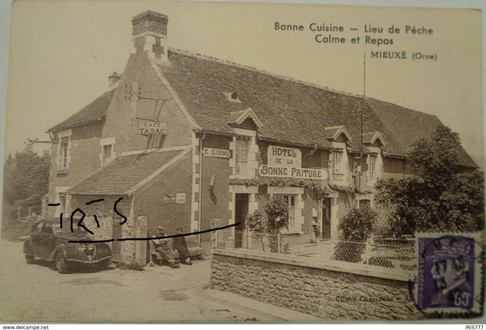 CPA-B010 - MIEUXE (Orne) - BONNE CUISINE - LIEU DE PECHE CALME ET REPOS - Autres & Non Classés