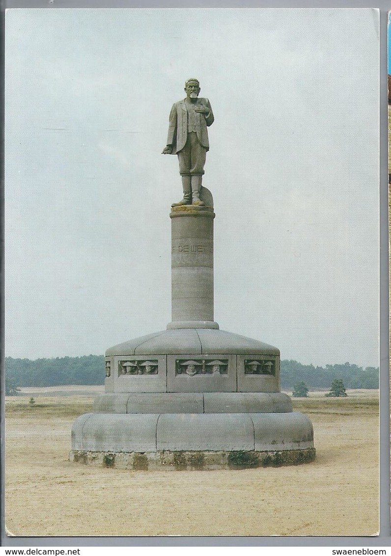 NL.- HET NATIONALE PARK DE HOGE VELUWE. Mendes Da Costa. Monument Van De Wet 1915-1916 - Sculpturen