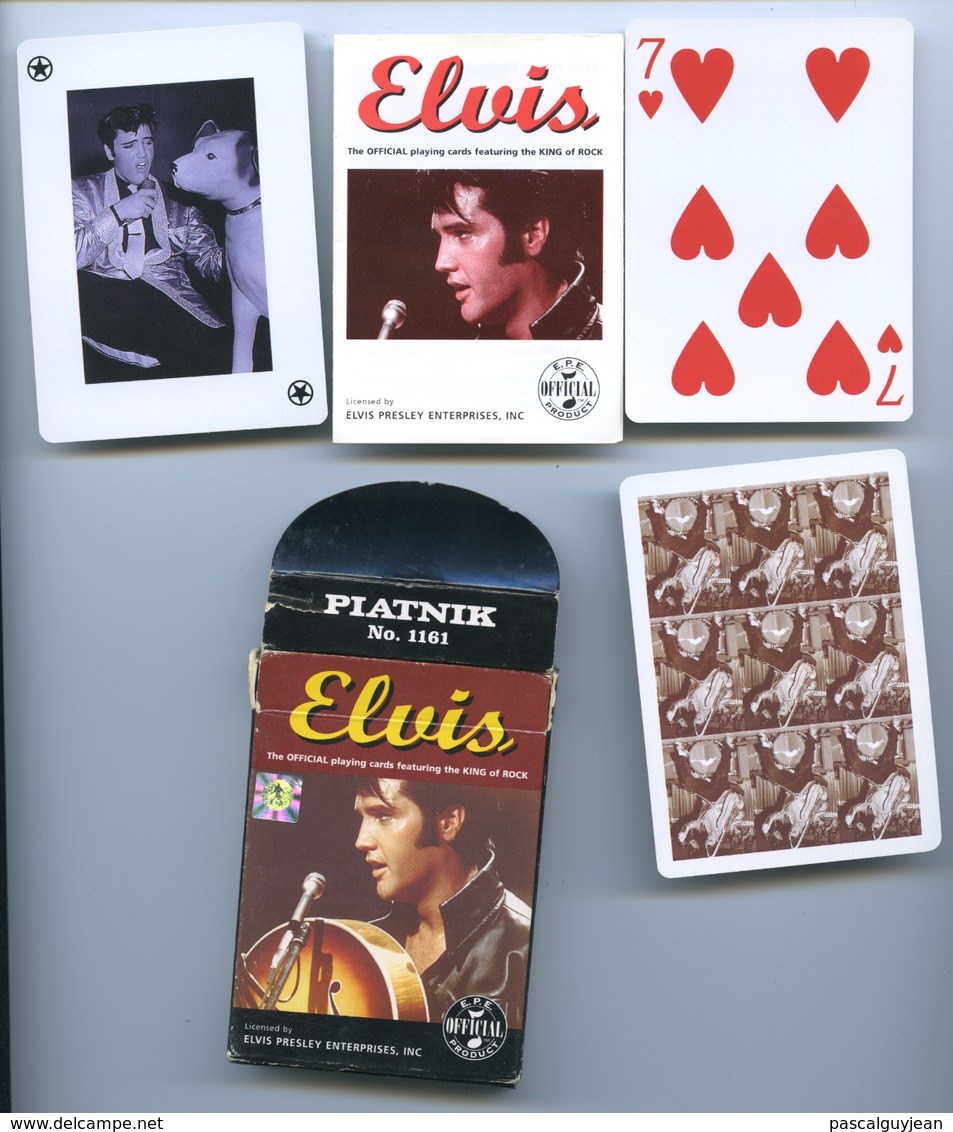 ELVIS PRESLEY - LOT DE 94 Fiches / Images + 1 JEU DE 54 CARTES - Autres & Non Classés