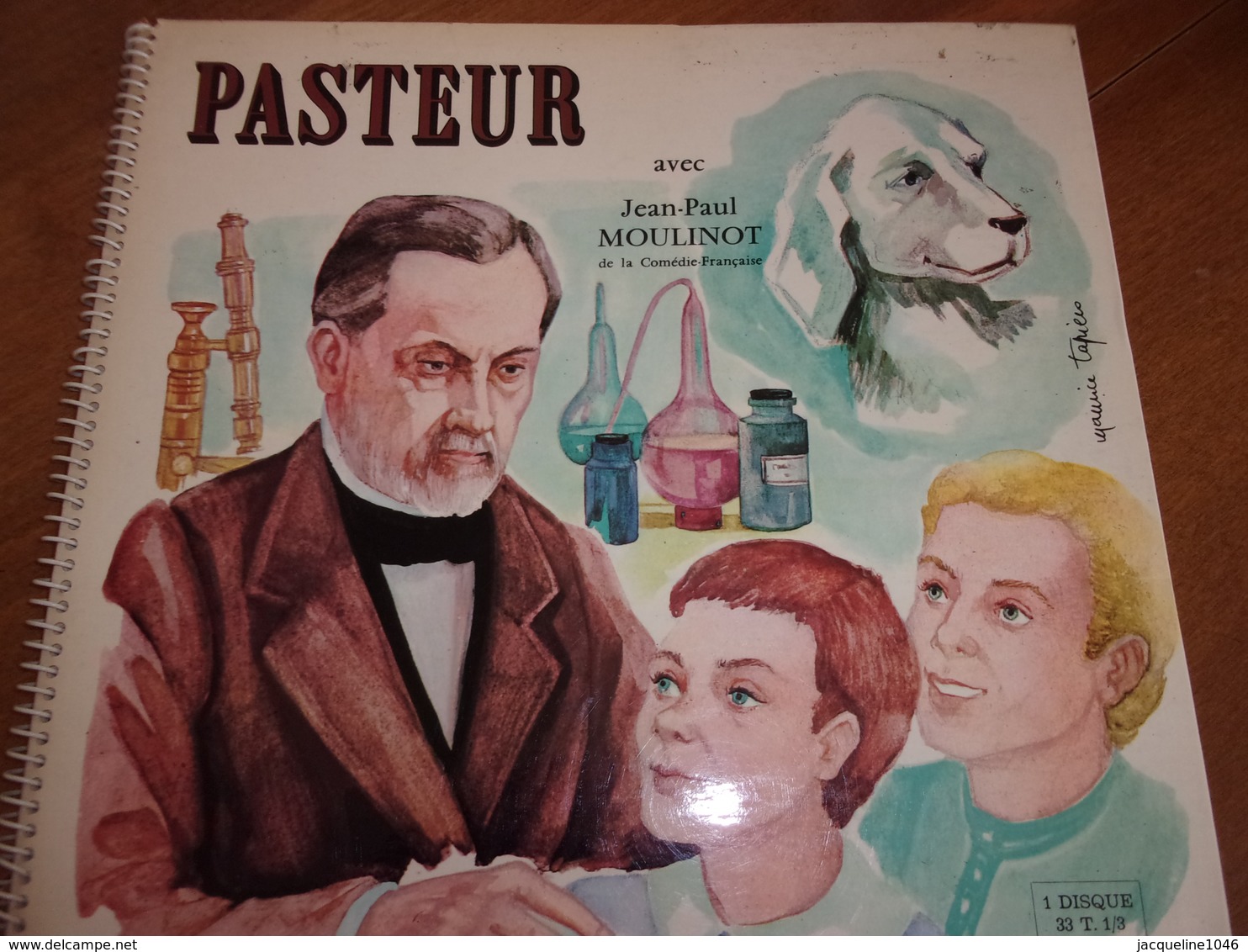 Livre Disque 33 Tours Sur PASTEUR .. - Enfants