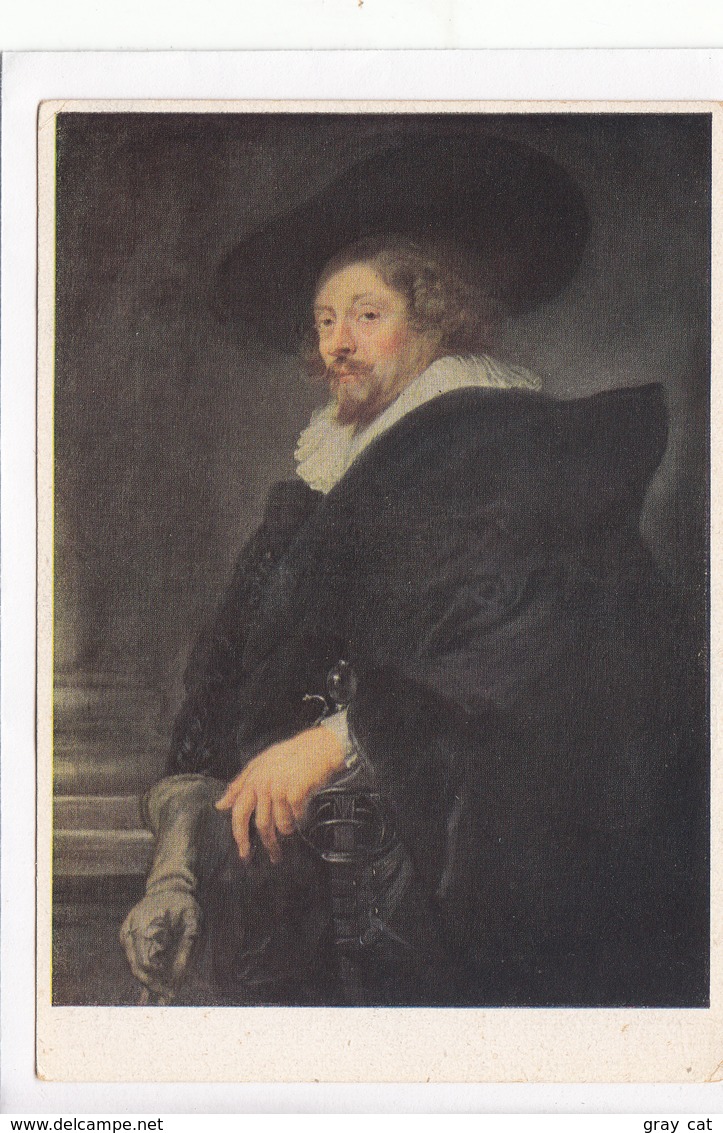 PETER PAUL RUBENS, Selbstbildnis, Wien, Kunsthistorisches Mseum, Unused Postcard [22626] - Pittura & Quadri