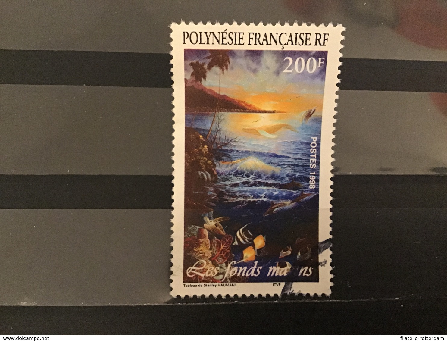 Frans-Polynesië - Zeebodem (200) 1998 - Oblitérés