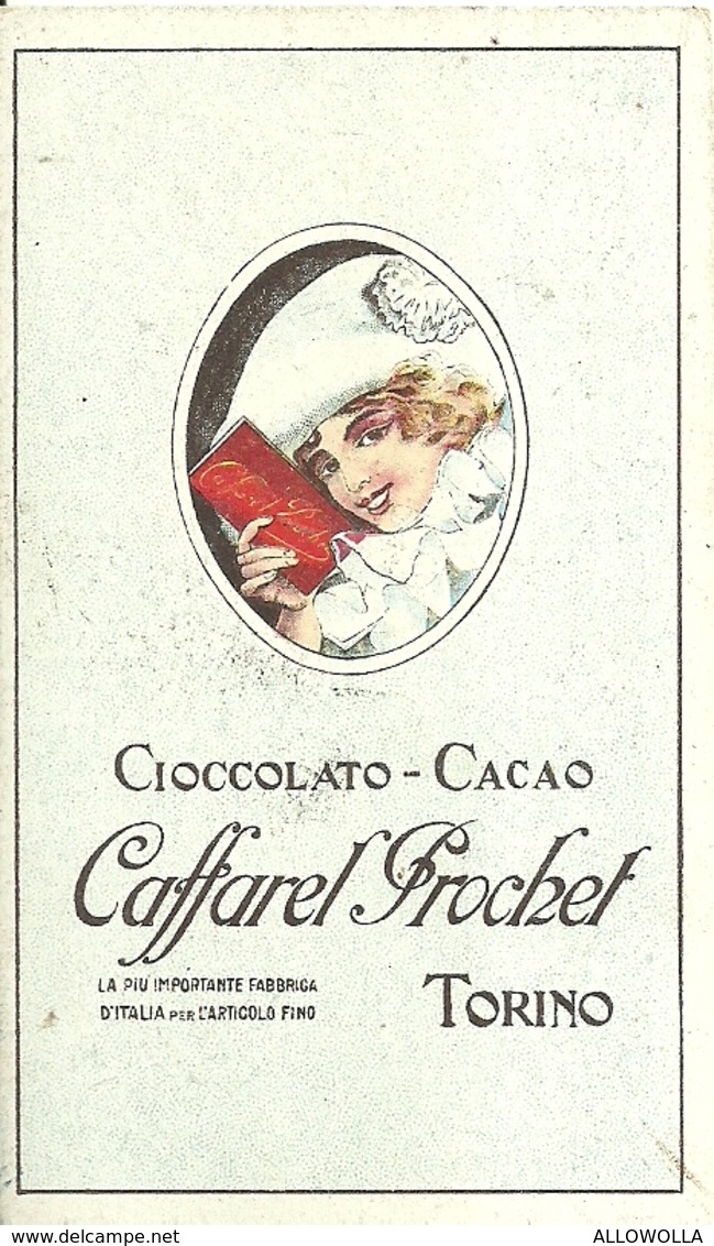 2139 " CAFFAREL PROCHET - TORINO - CIOCCOLATO CACAO -LISTA DELLE SPECIALITA' DELLA CASA " ORIGINALE - Other & Unclassified