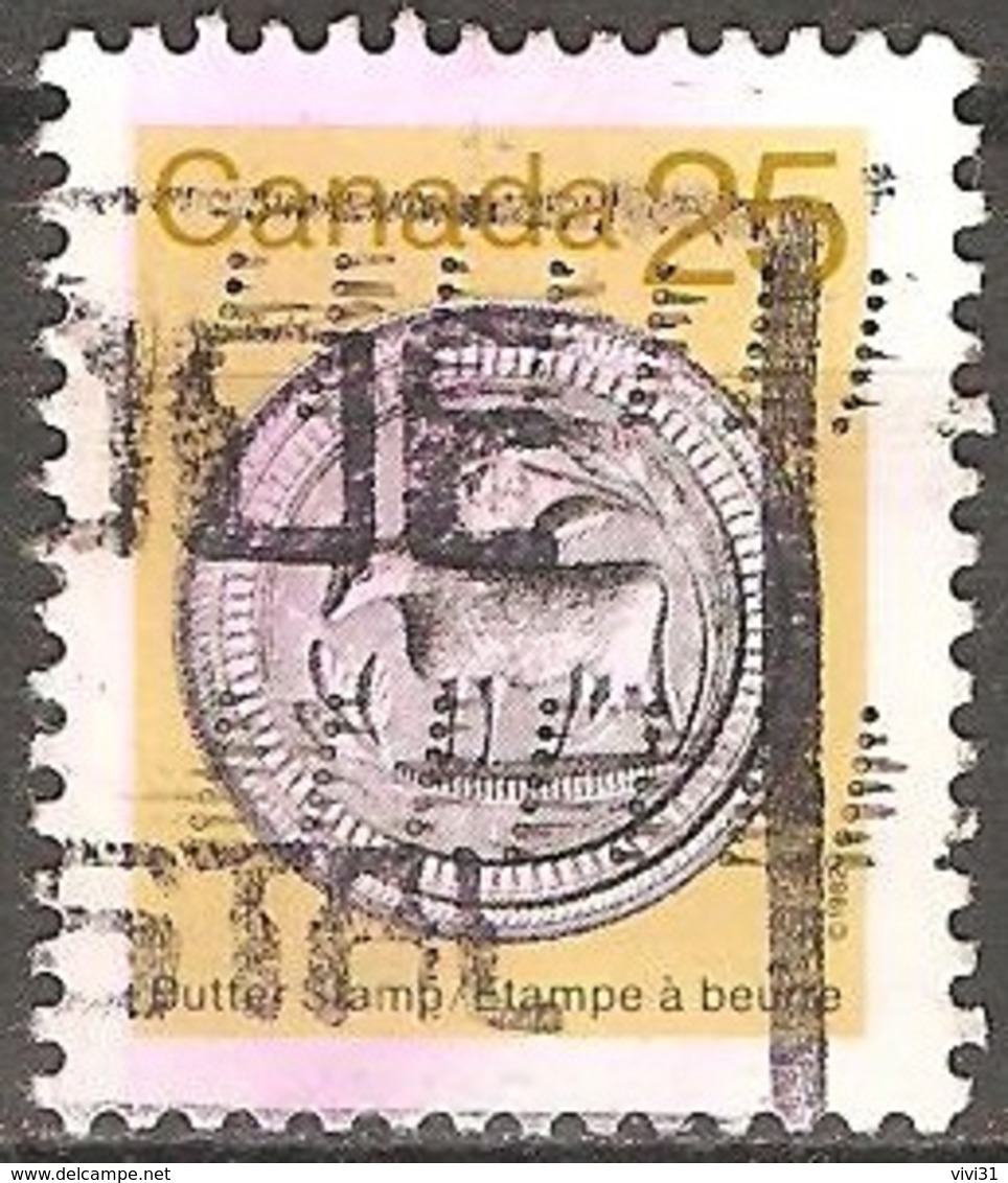 Canada - 1987 - Etampe à Beurre - YT 997 Oblitéré - Oblitérés