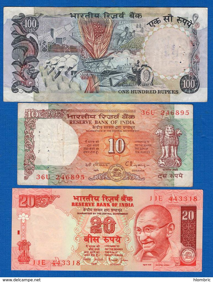 Inde  9  Billets - Inde