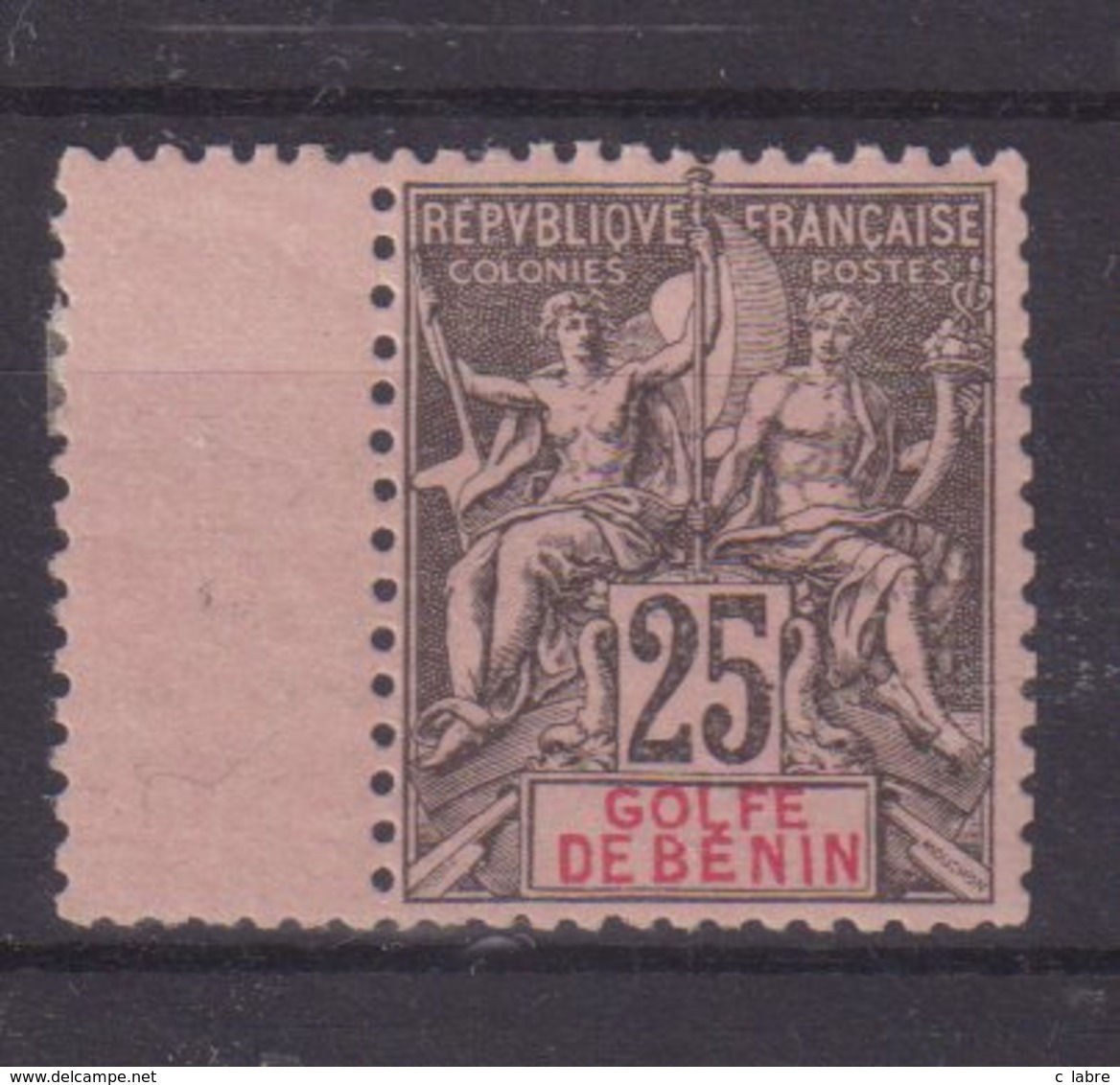 BENIN : N° 27 . * . TB . 1893 . - Neufs