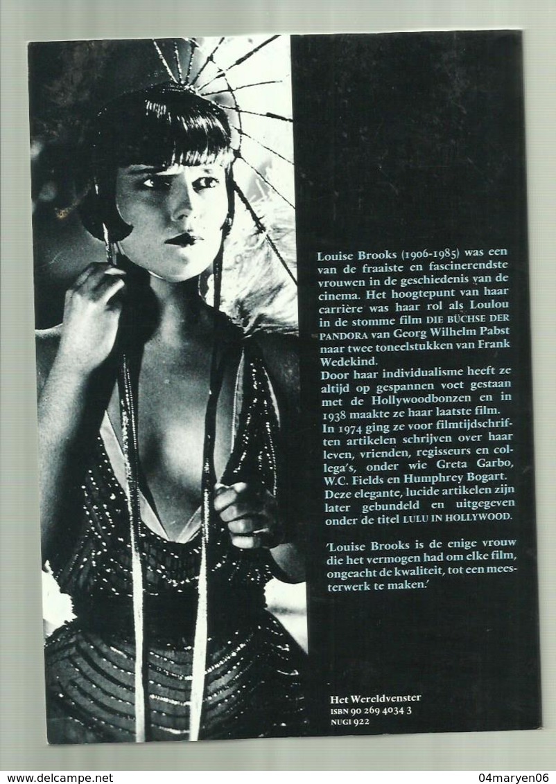 - **LOUISE  BROOKS  .**-  Loulou  In  HOLLYWOOD  -William - Theater