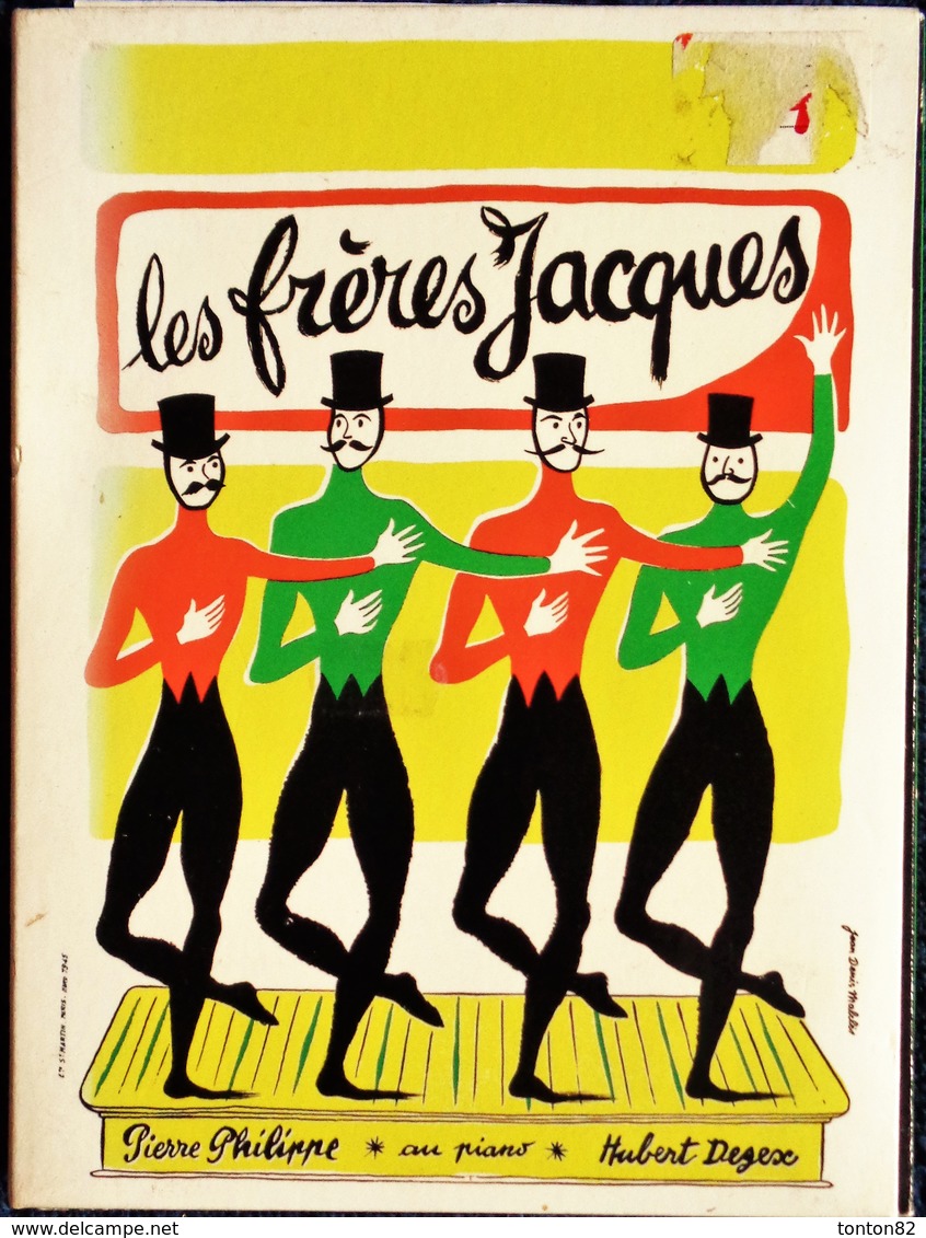 Les Frères Jacques - En Spectacle Et En Studio - DEUX D.V.D  - + Un Livret . - Concert Et Musique