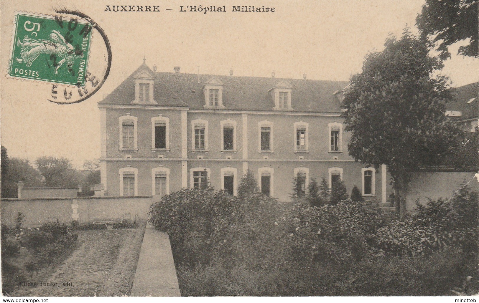 89 Auxerre L'Hôpital Militaire (état) - Auxerre