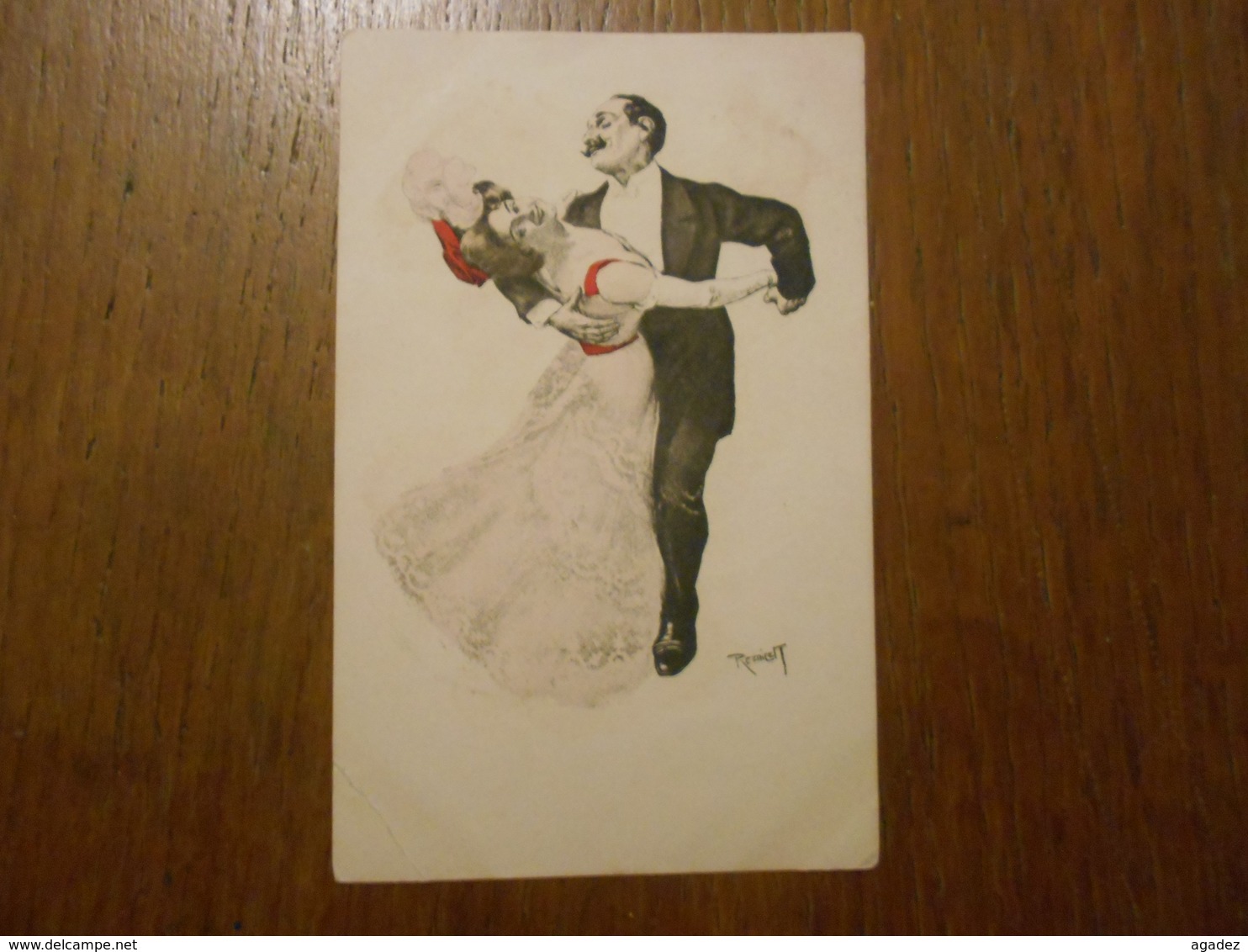CPA Illustrateur Reznicek  Ferdinand Couple De Danseurs 1911 - Reznicek, Ferdinand Von