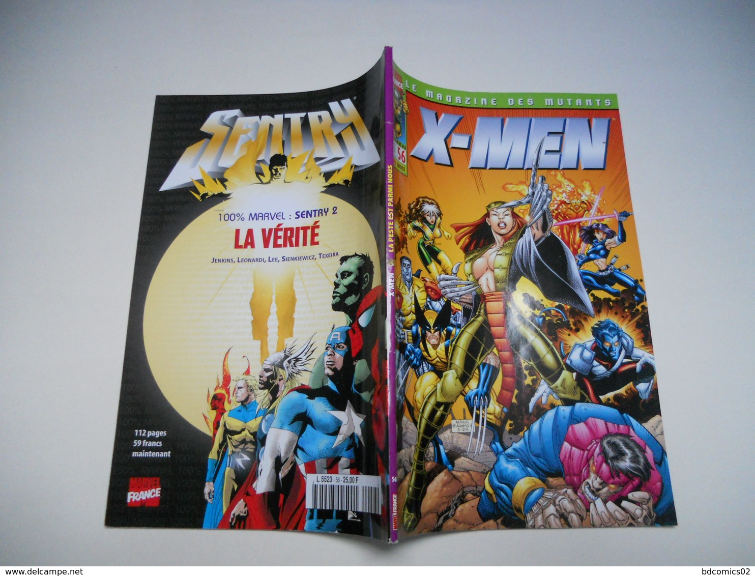 X-Men N° 56, La Peste Est Parmi Nous   MARVEL PANINI COMICS  TBE - XMen