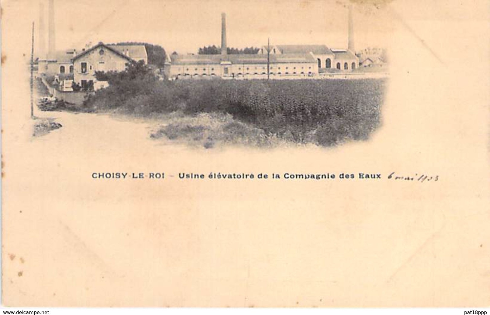 94 - CHOISY LE ROI : Usine élévatoire De La Compagnie Des Eaux - CPA Précurseur - Val De Marne - Choisy Le Roi