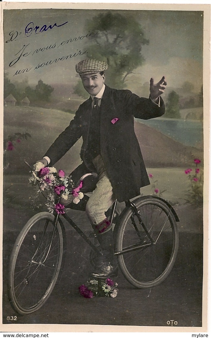 Fantaisie Homme à Bicyclette - Männer