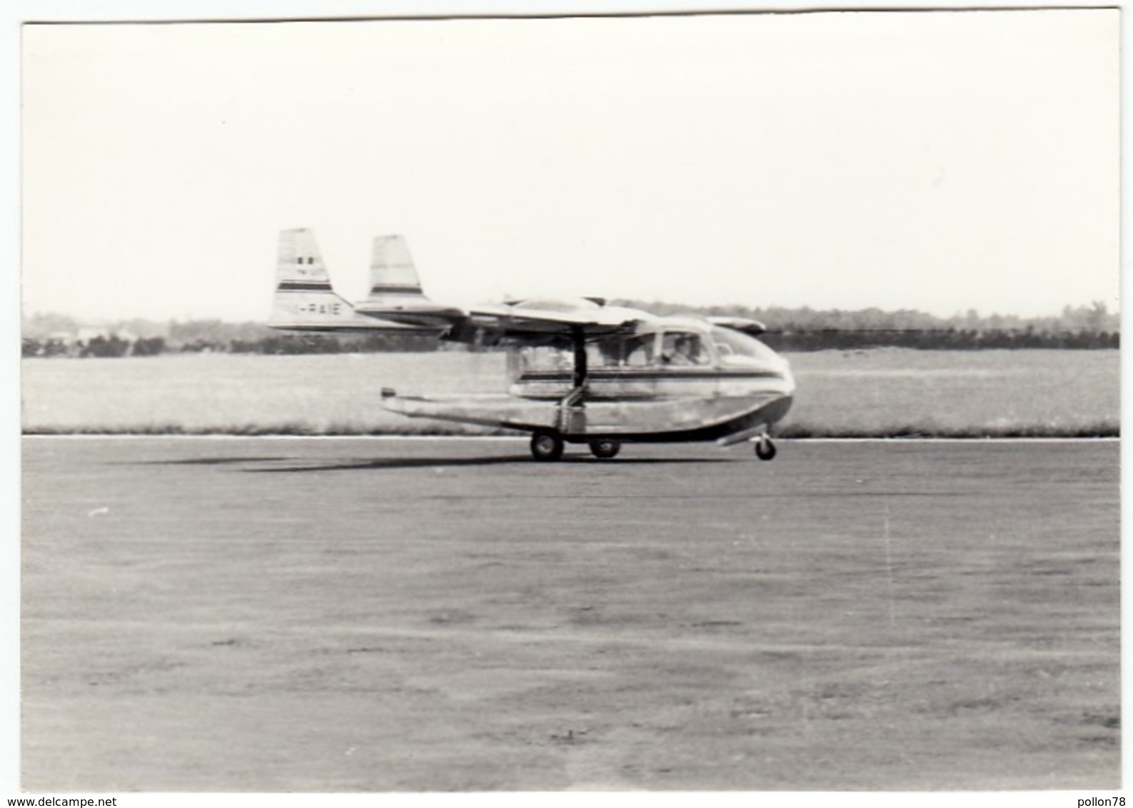 FOTOGRAFIA - PHOTO - AVIAZIONE - AEREI - IDROVOLANTE SIAI MARCHETTI FN-333 - Vedi Retro - Aviazione