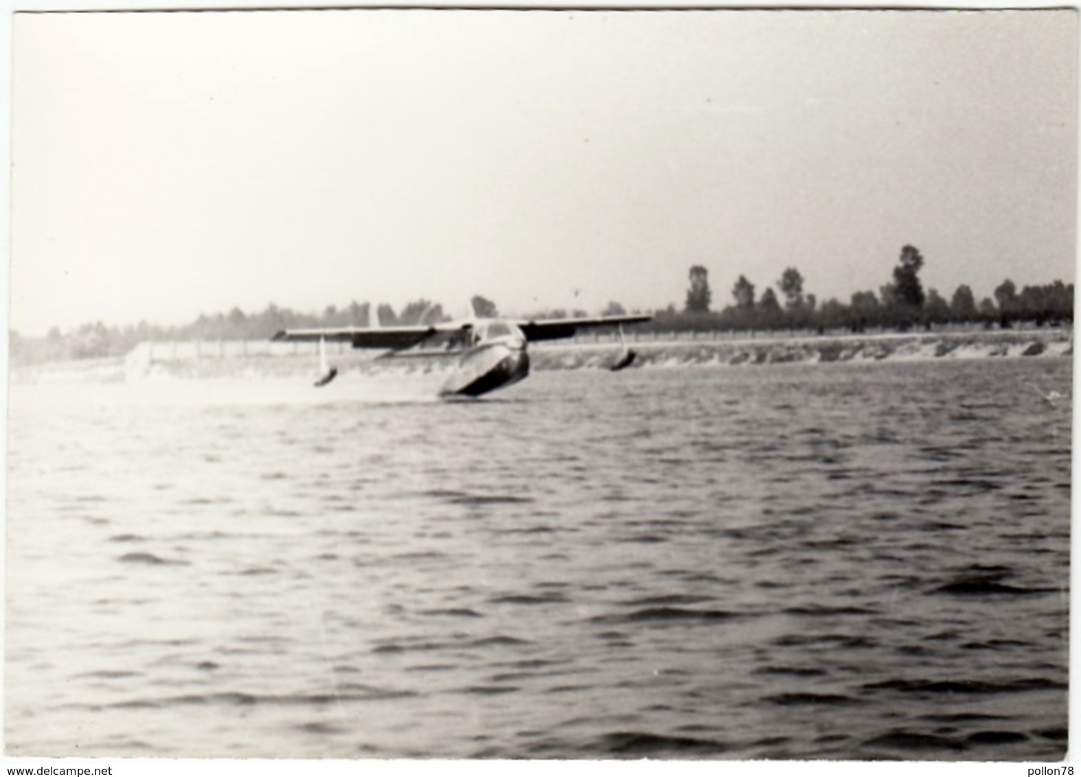 FOTOGRAFIA - PHOTO - AVIAZIONE - AEREI - IDROVOLANTE SIAI MARCHETTI FN-333 - Vedi Retro - Aviazione