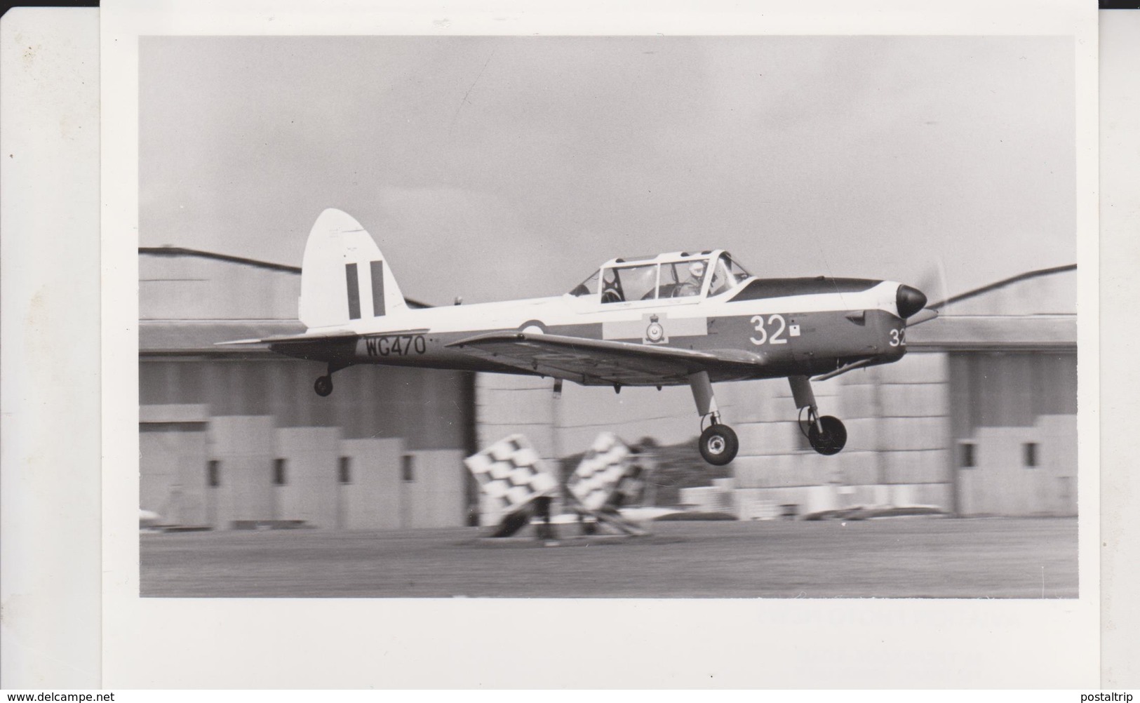 RAF BLUE CHIPS ALCONBURY CHIPMUNK MK DHC   +- 16 * 13 Cm  AIRCRAFT De Havilland Canada Aviation, AIRPLAIN, AVION DHC - Aviación