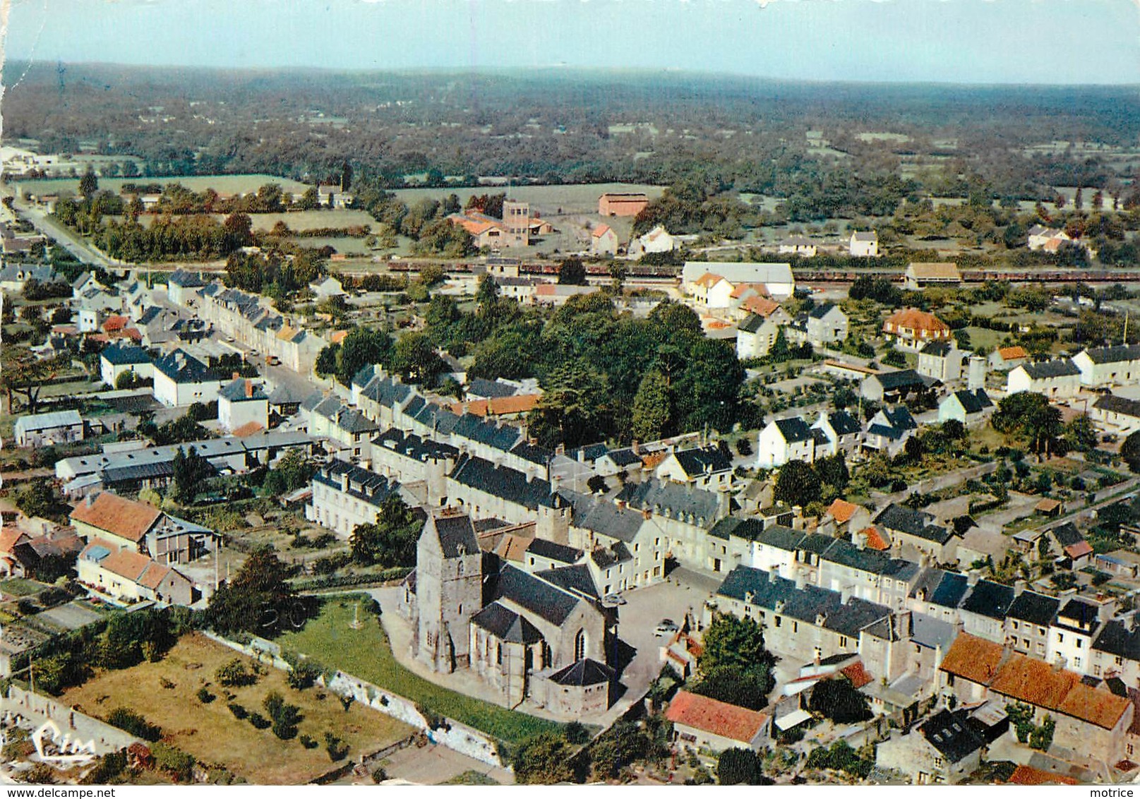 SAINT SAUVEUR LE VICOMTE - Vue  Générale Aérienne. - Saint Sauveur Le Vicomte