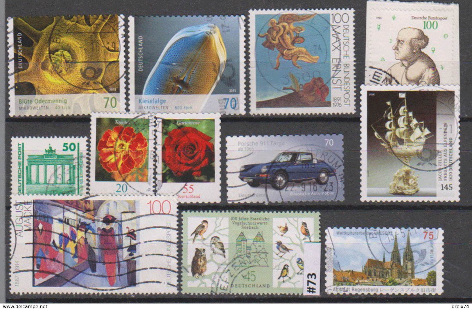 #73 Allemagne Lot Diverses Années Récents Anciens Oblitérés - Used Stamps - Autres & Non Classés