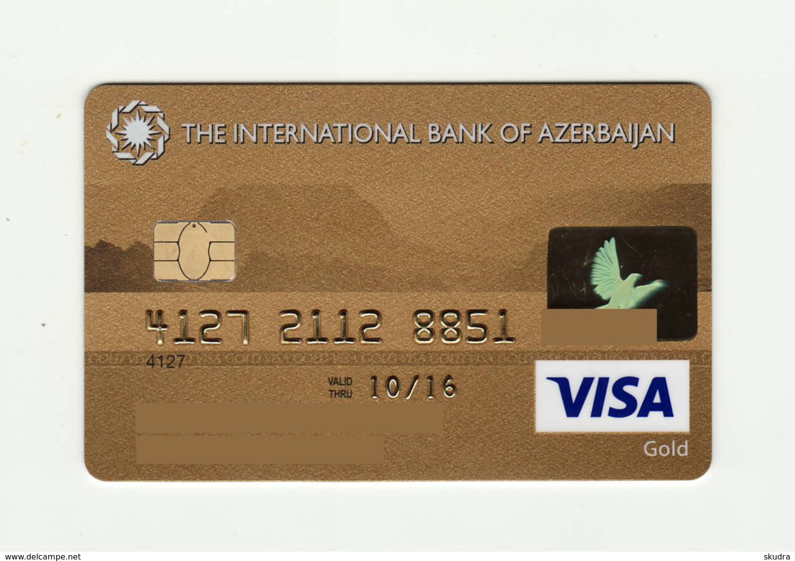 The International Bank Of Azerbaijan AZERBAIJAN GOLD VISA Expired - Cartes De Crédit (expiration Min. 10 Ans)