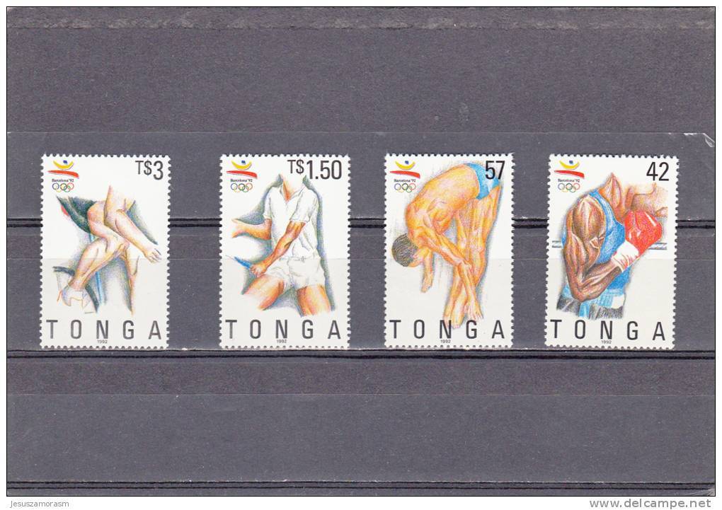Tonga Nº 877 Al 880 - Tonga (1970-...)
