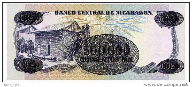NICARAGUA 500000 CORDOBAS 1987 Pick 150 Unc - Nicaragua