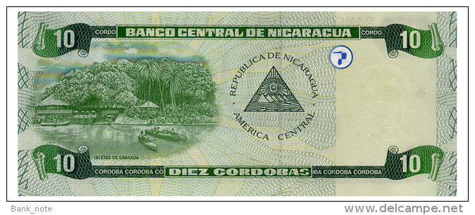 NICARAGUA 10 CORDOBAS 2002 Pick 191 Unc - Nicaragua