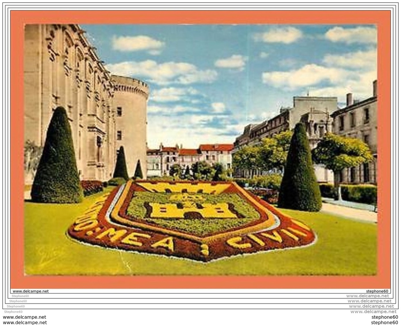 A472 / 539 16 - ANGOULEME Jardin De L Hotel De Ville Ecusson Des Armes - Autres & Non Classés