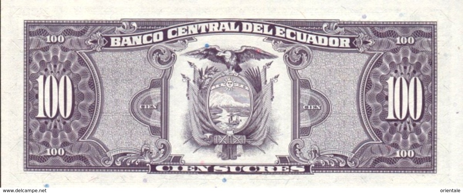 ECUADOR P. 123Ac 100 S 1994 UNC - Equateur