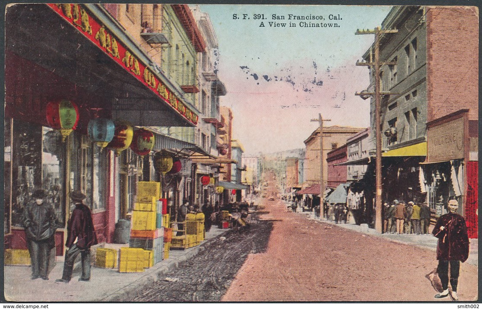 USA - Califronia, A View In Chinatown San Francisco - San Francisco