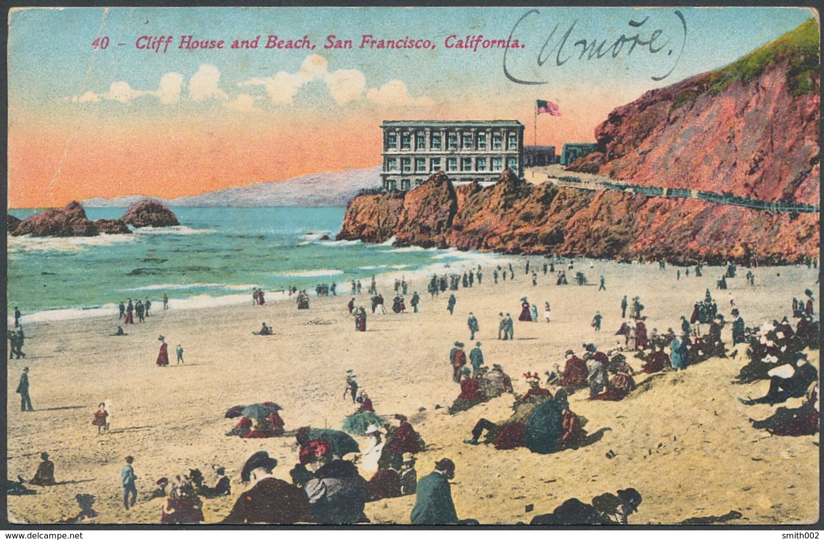 USA - Califronia, Cliff House And Beach, San Francisco - San Francisco