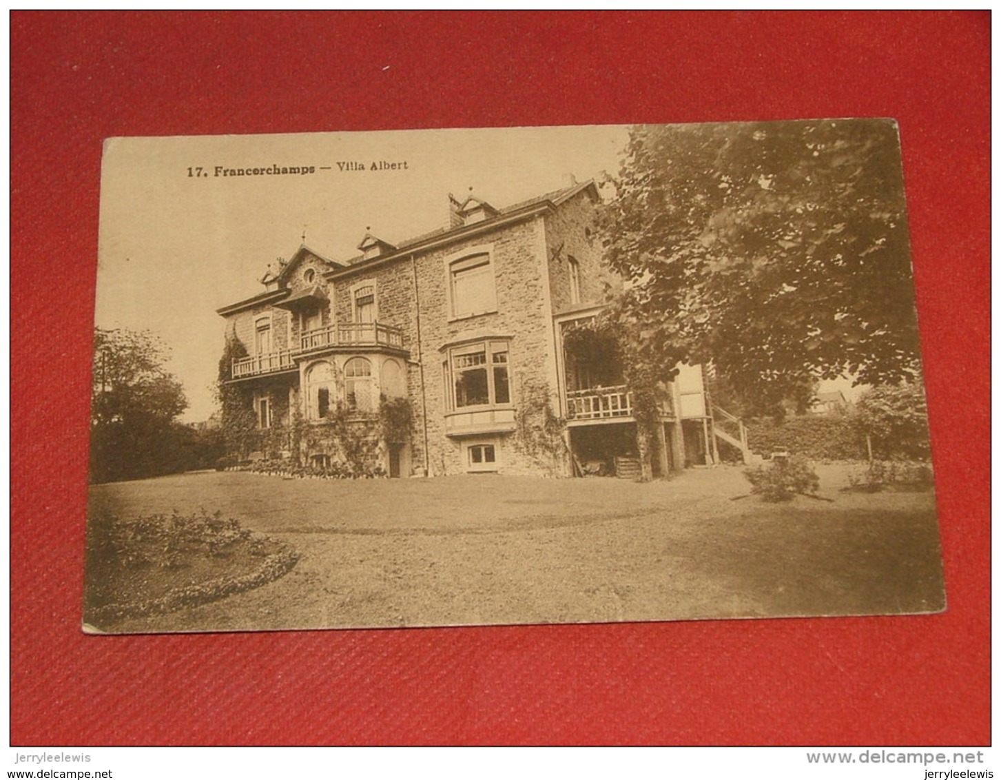 FRANCORCHAMPS  -  Villa  Albert  -   1939 - Spa