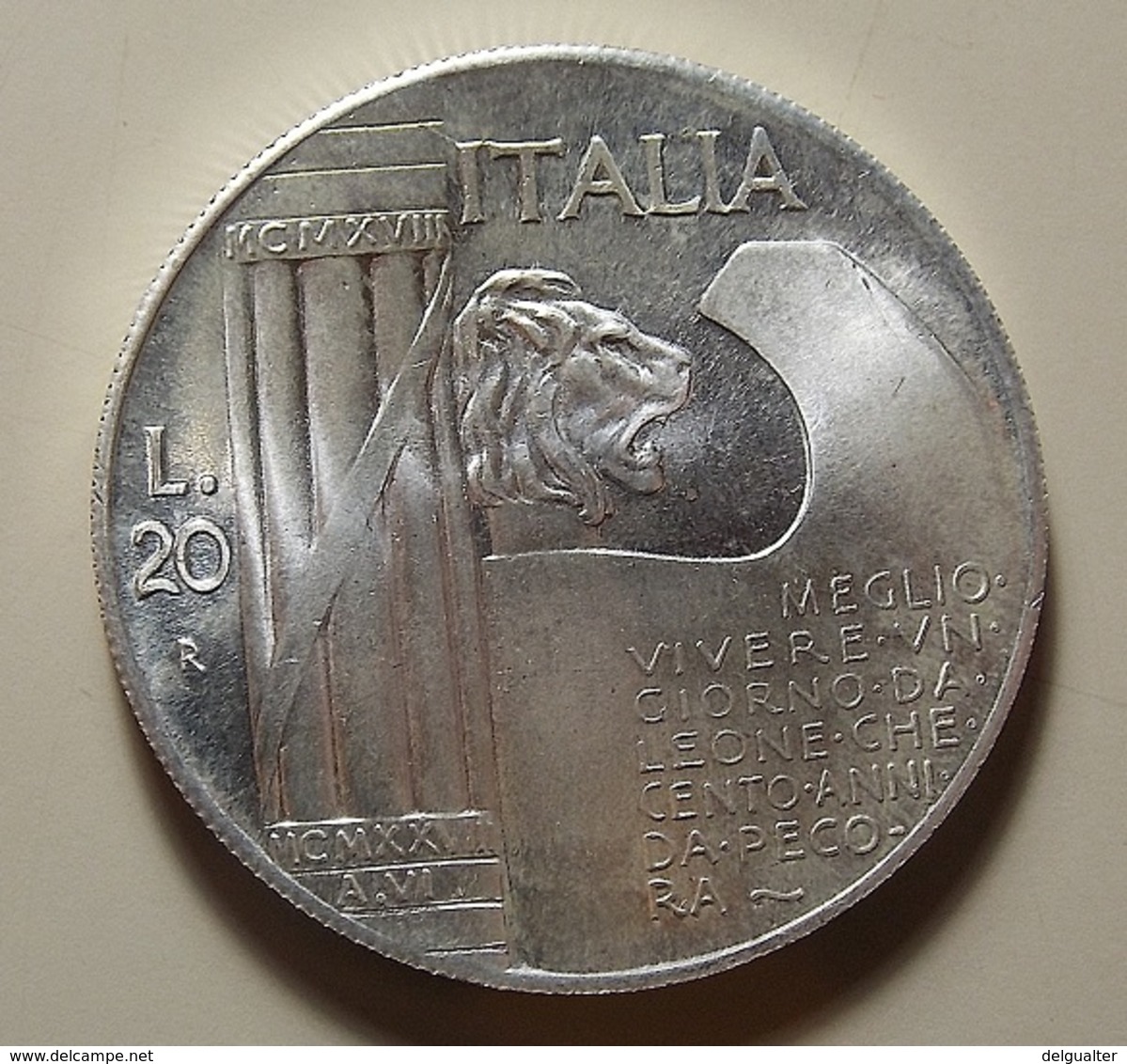 Italy Silver Coin Or Medal To Identify - Altri & Non Classificati