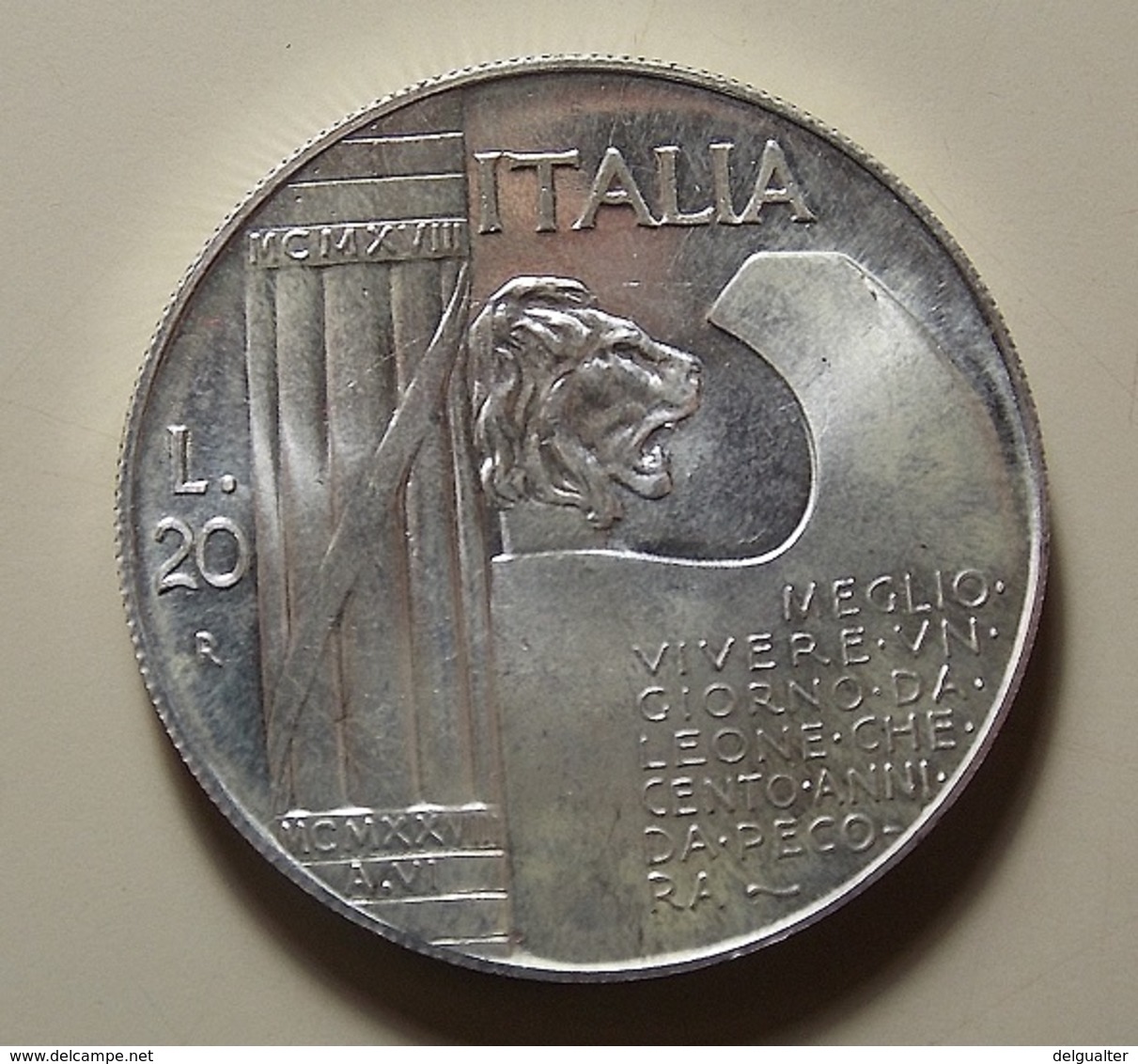 Italy Silver Coin Or Medal To Identify - Altri & Non Classificati