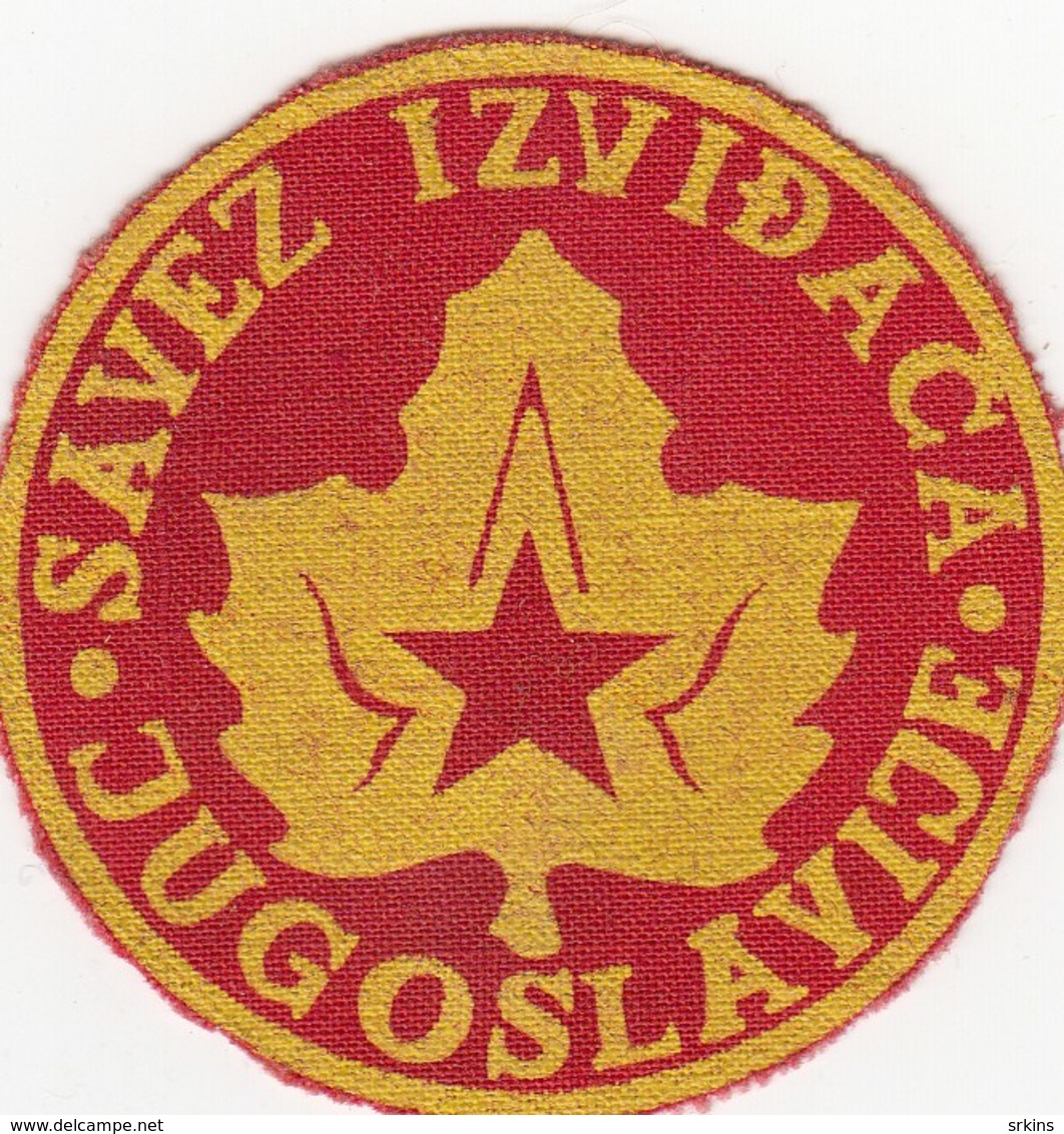 Rare Patch Scout Association Of Yugoslavia Scouting Scouts - Scoutisme