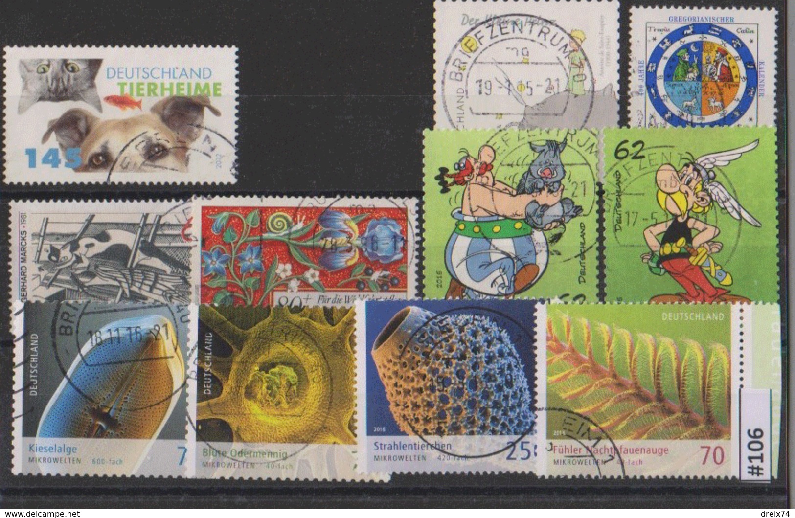 #106 Allemagne Timbres Oblitérés - Gebraucht