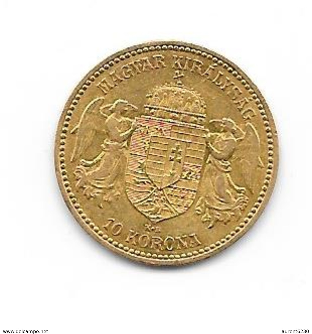 10 Korona Kronen - Hungary - 1902 (KM#485) - Or Gold - Hongrie