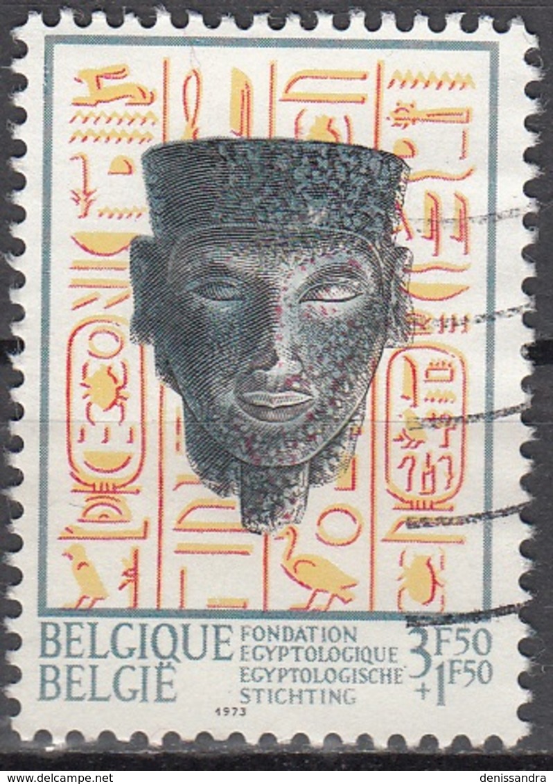 Belgique 1973 Michel 1730 O Cote (2008) 0.35 € Tête Du Dieu Amon - Oblitérés